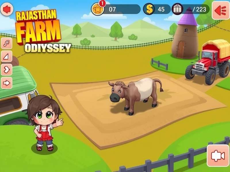 Rajasthan Farm Odyssey Game Screenshot