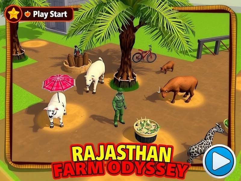 Rajasthan Farm Odyssey Gameplay